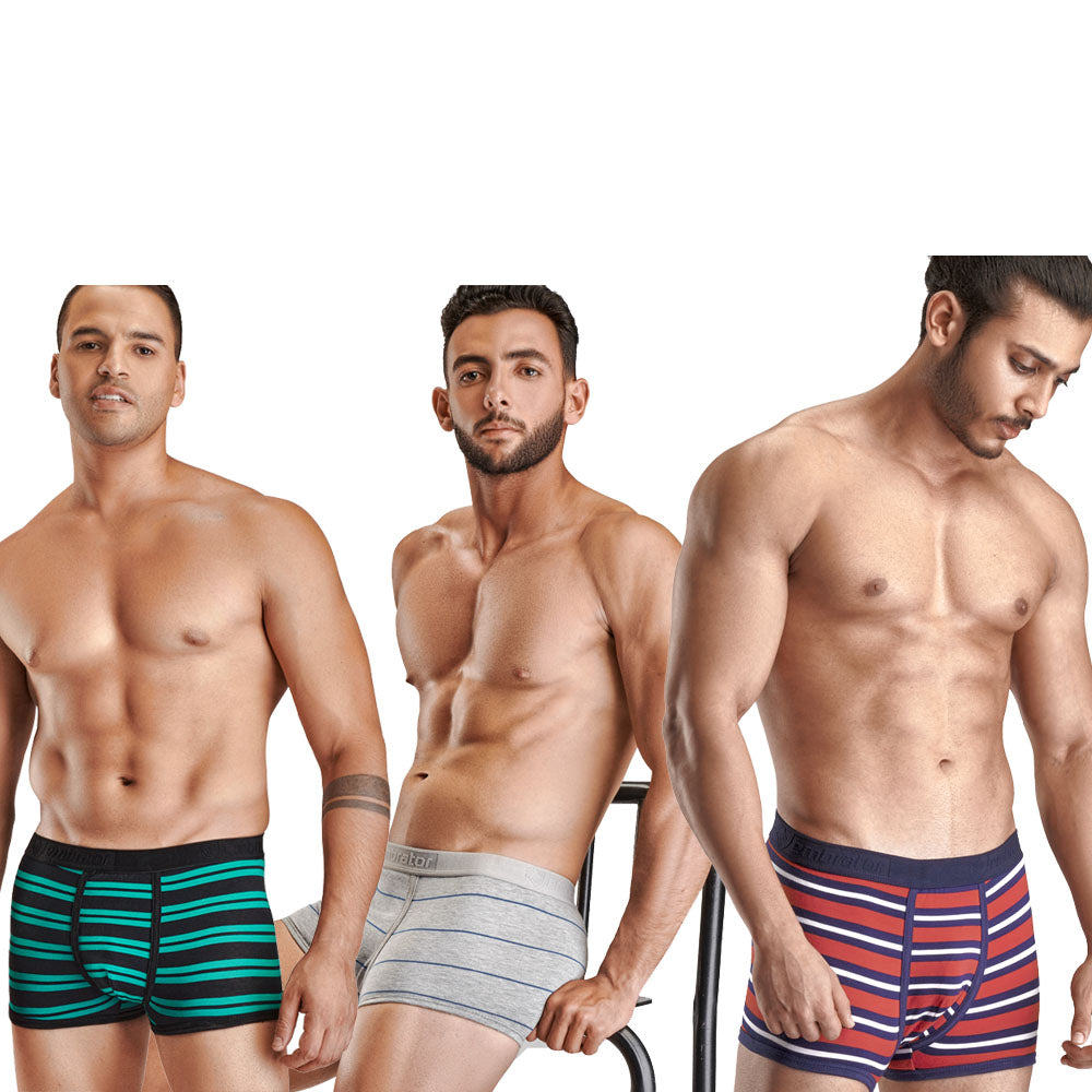 Striped boxer  Pack  Of 3