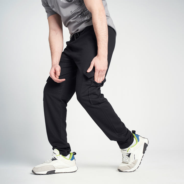 sweat pants black