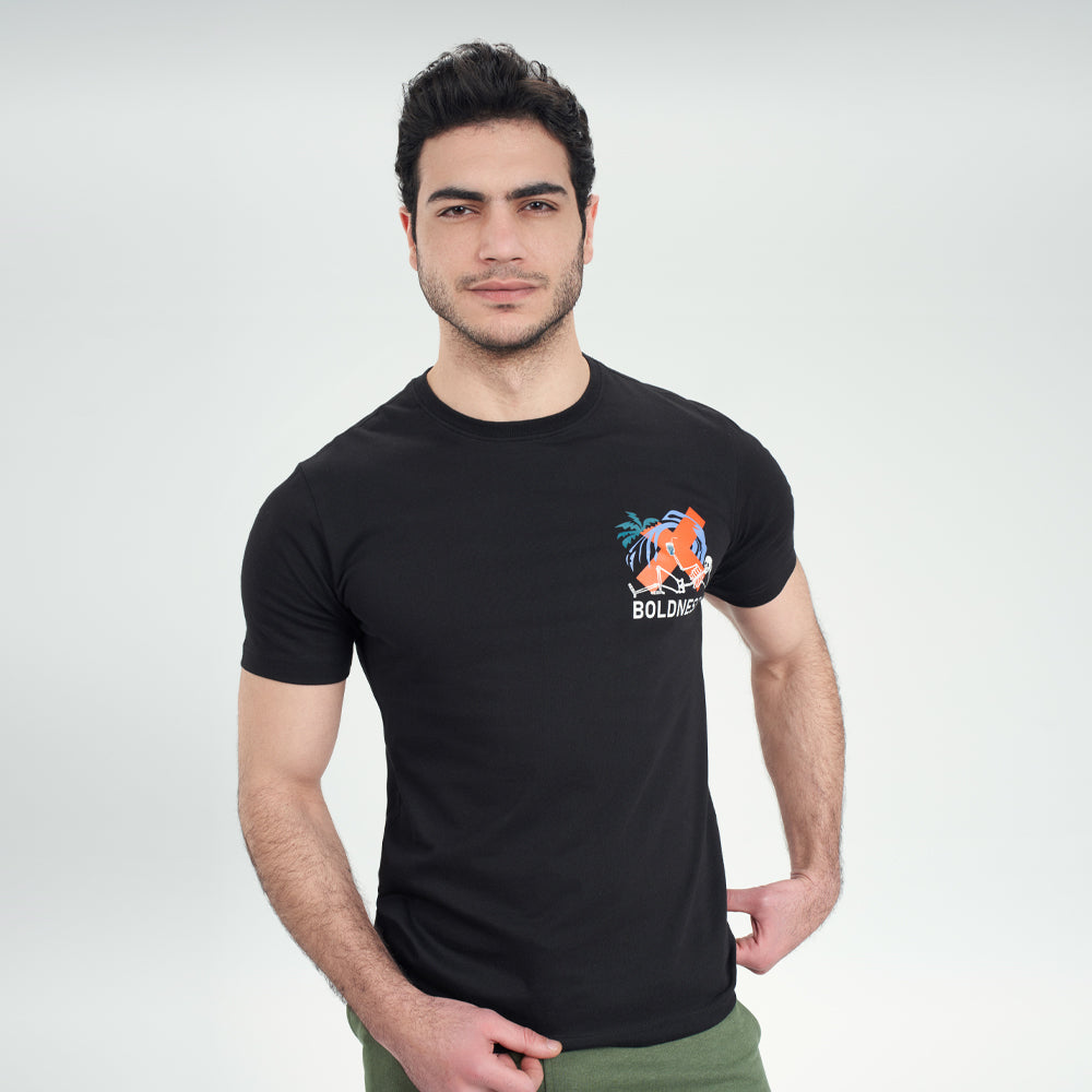 t-shirt Black