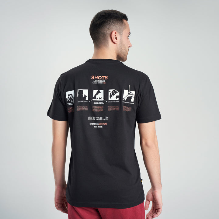 t-shirt Black