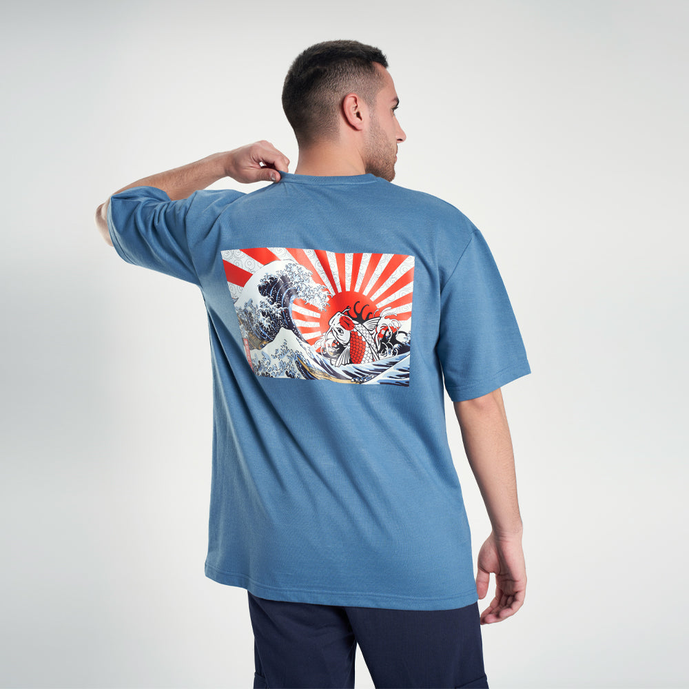 t-shirt gray oversize
