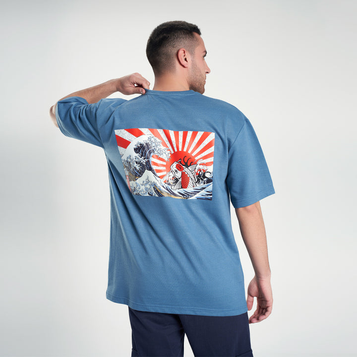 t-shirt gray oversize