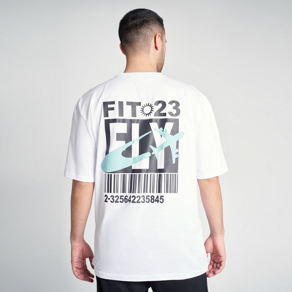 t-shirt oversize white