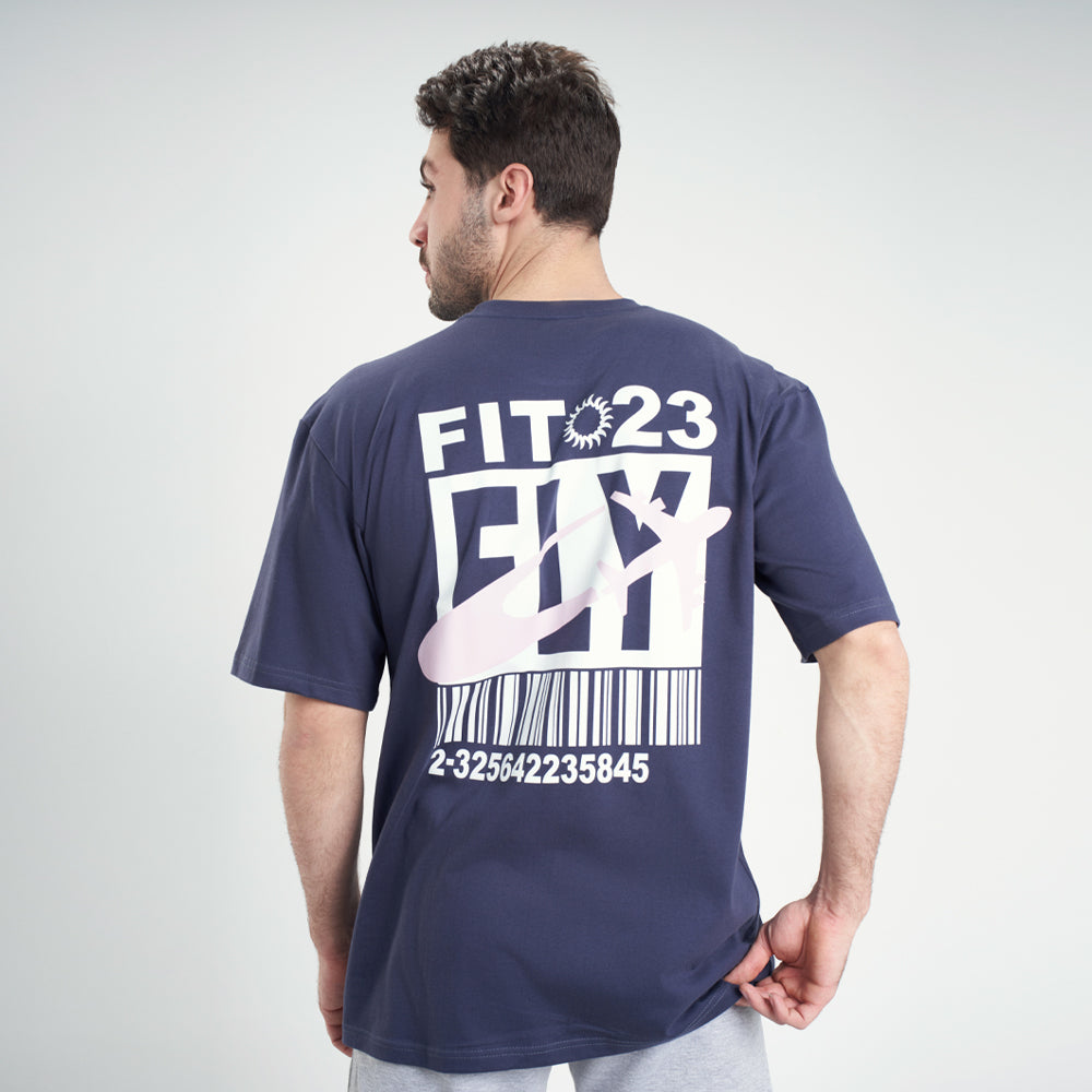 t-shirt oversize gray