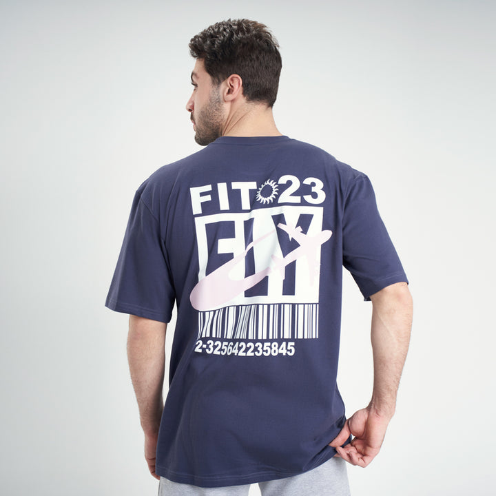 t-shirt oversize gray