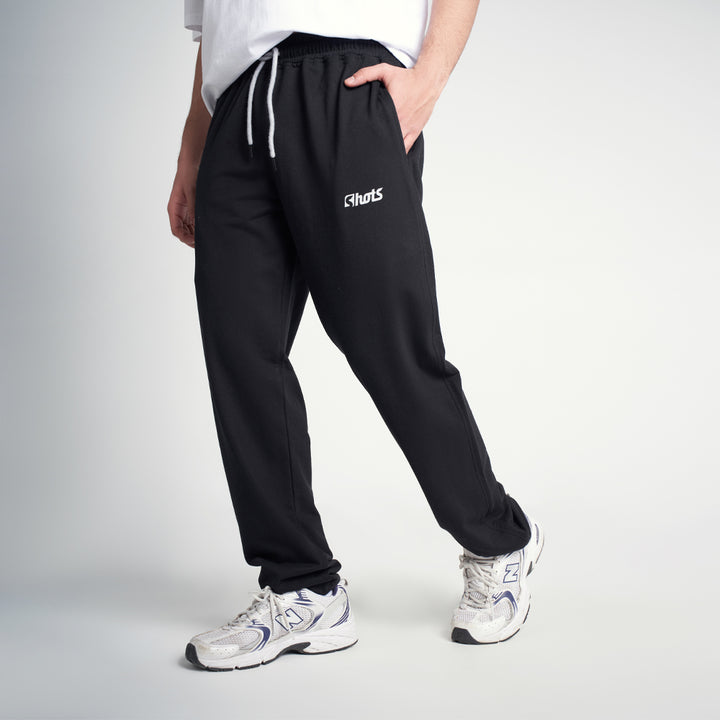 sweat pants  oversize black