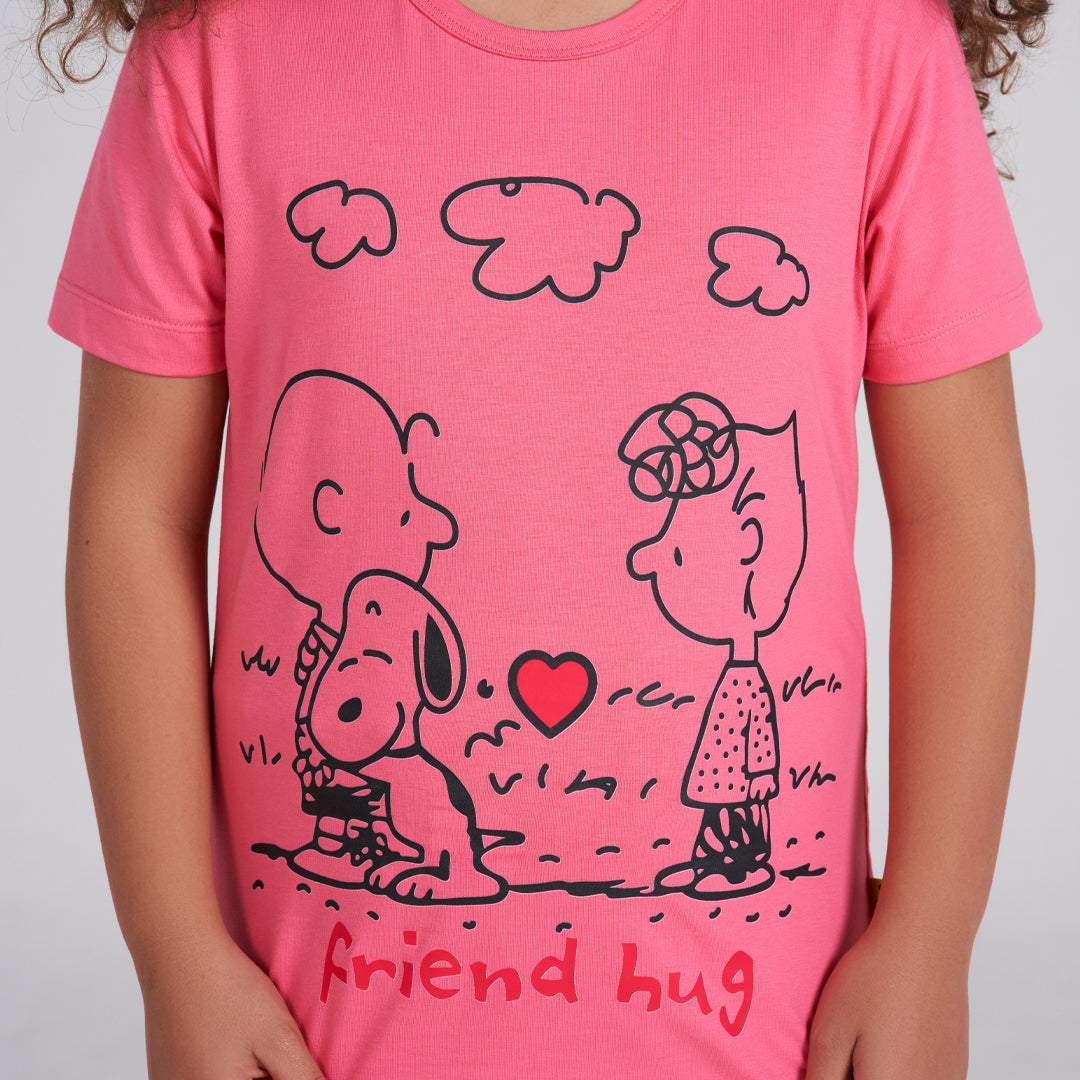 Girls' short sleeve pajama
