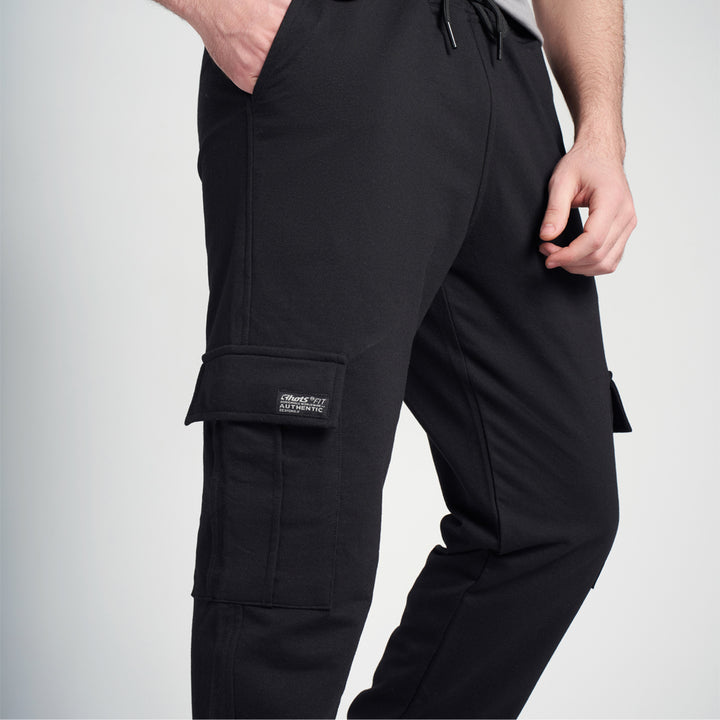 sweat pants black