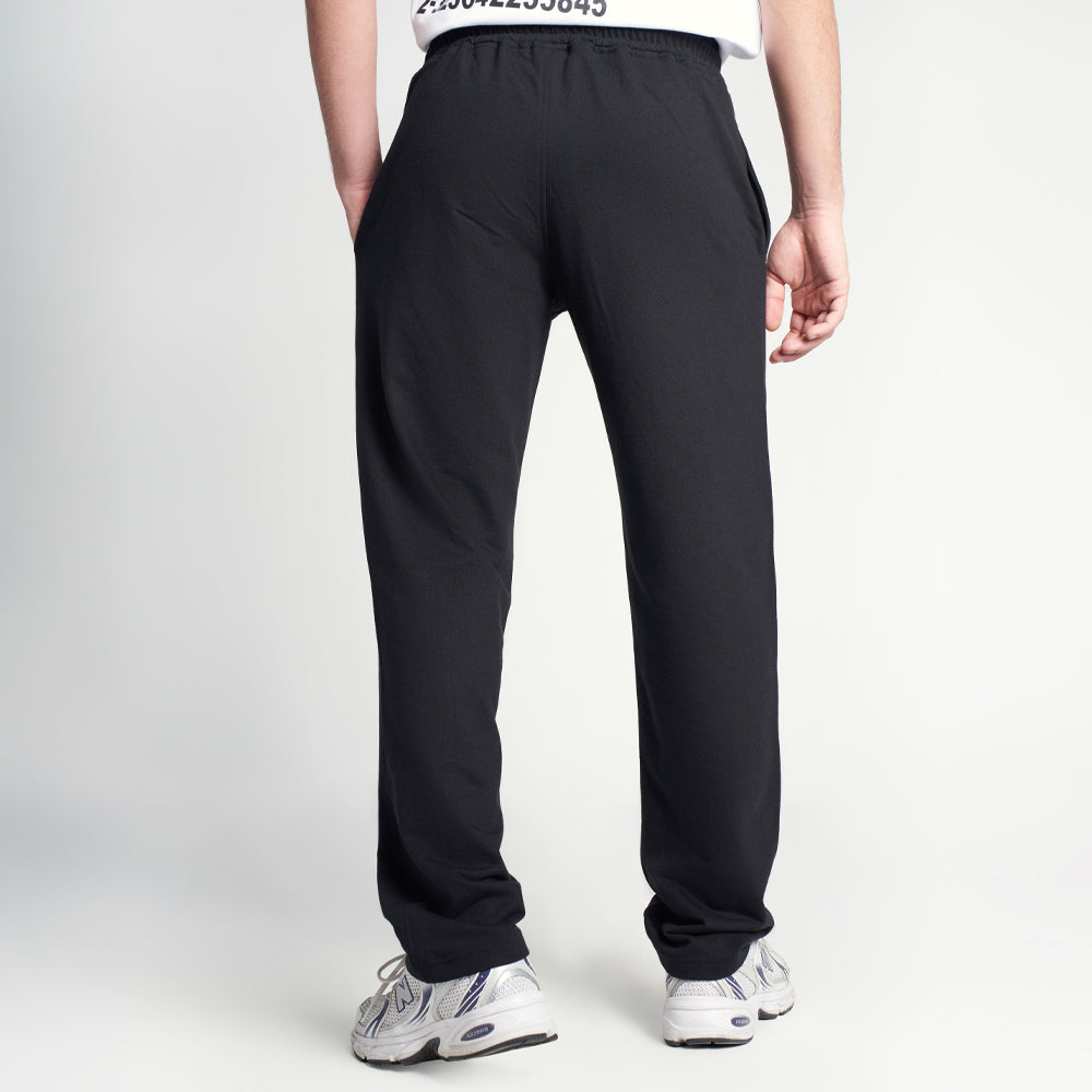 sweat pants  oversize black