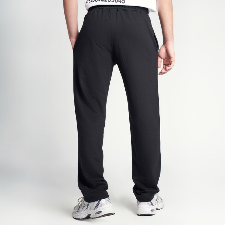 sweat pants  oversize black