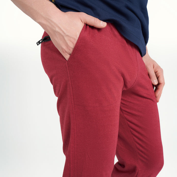 sweat pants  oversize Burgundy