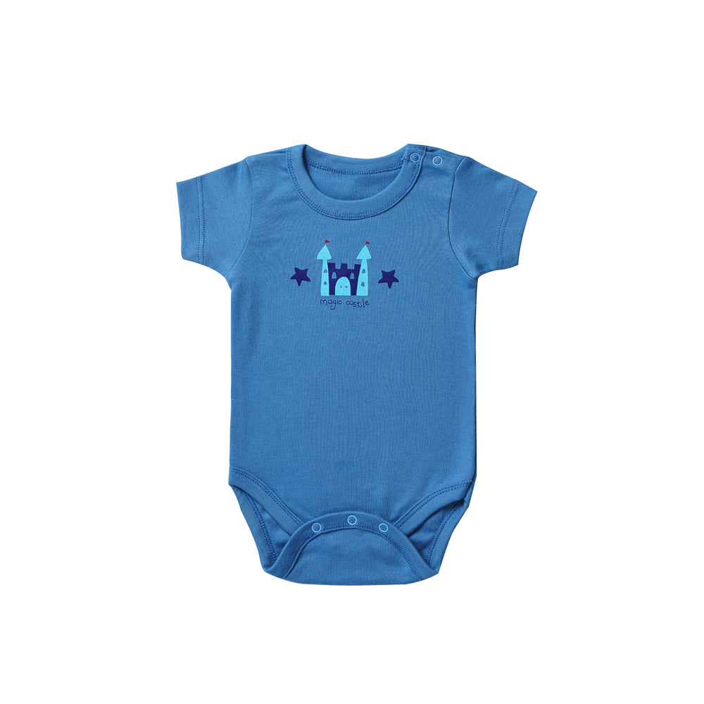 Half-Sleeves  bodysuit printed pack of 2
