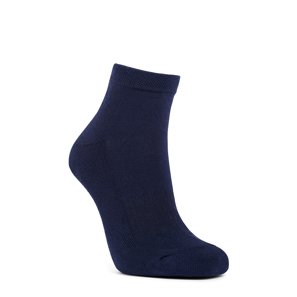 half Socet Socks Plain Pack Of 3