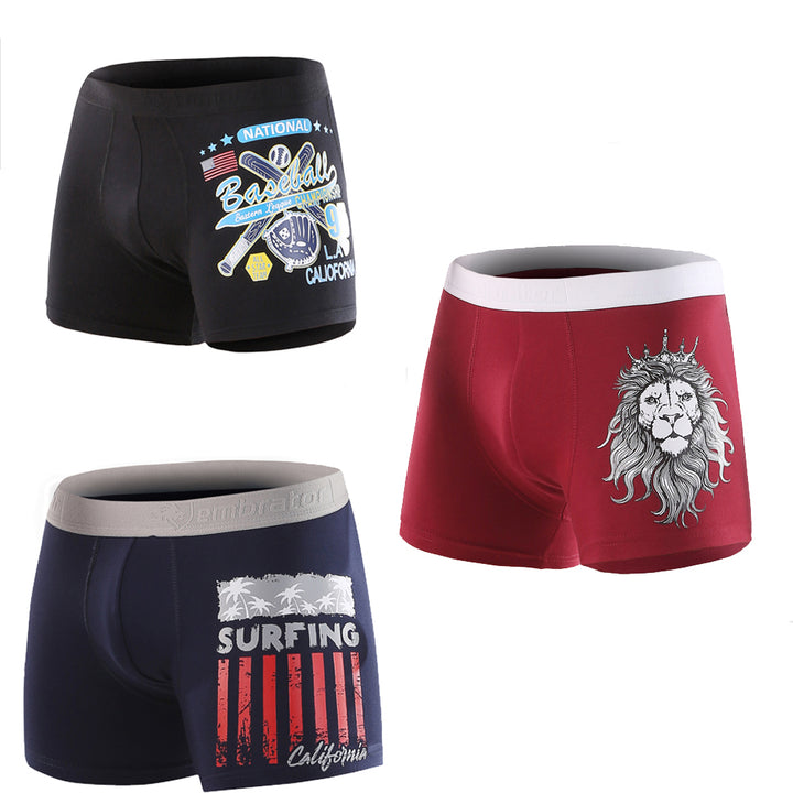 هاف شورت مطبوع باك 3 قطع