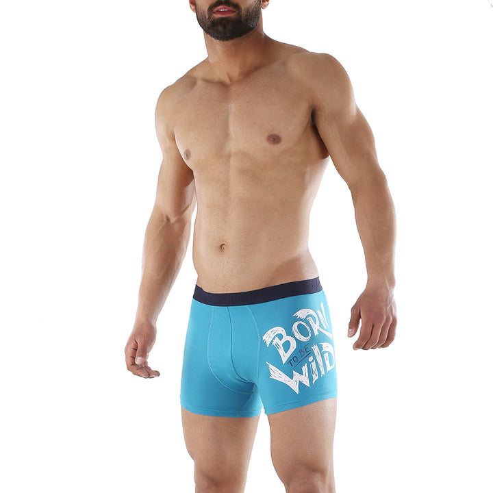 بوكسر امبراطور تركواز مطبوع