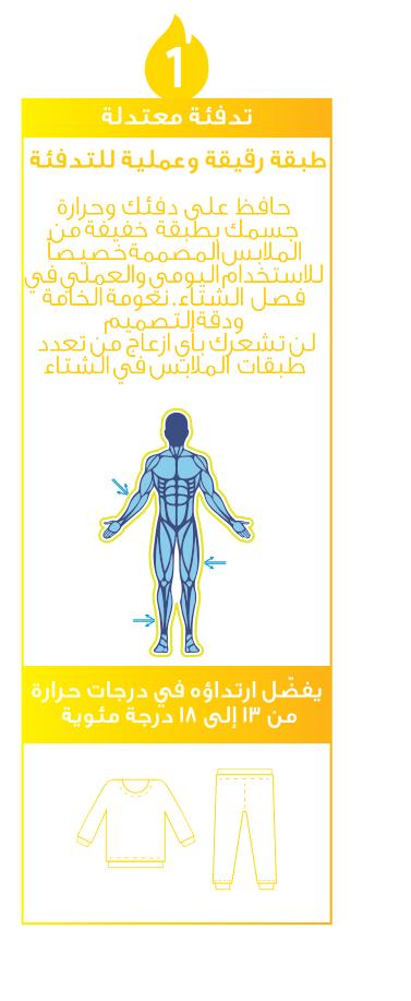 هوت مان طقم ثيرمال ليكرا تدفئه معتدله كحلي