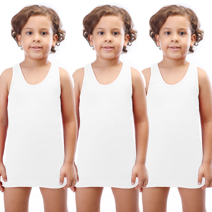 Singlet Boys pack of 3