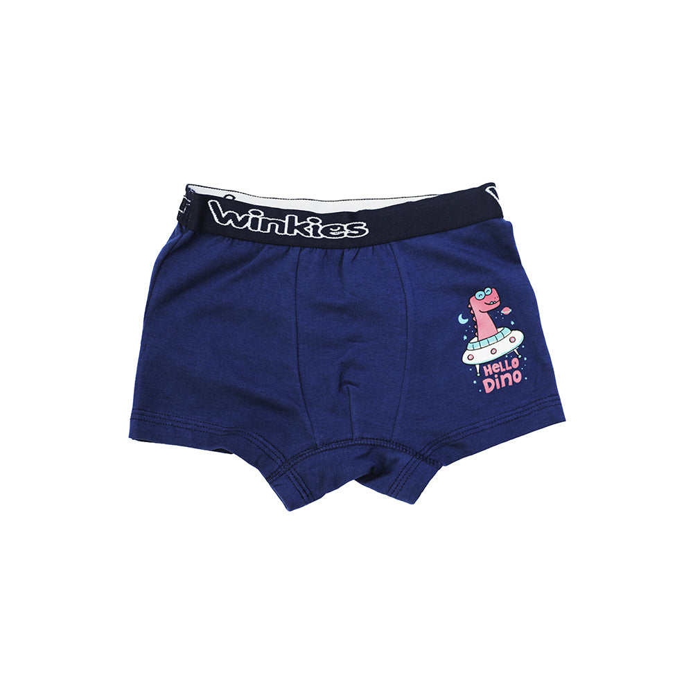 Printed half short pack of 3.