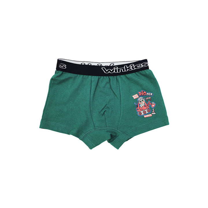 Printed half short pack of 3.