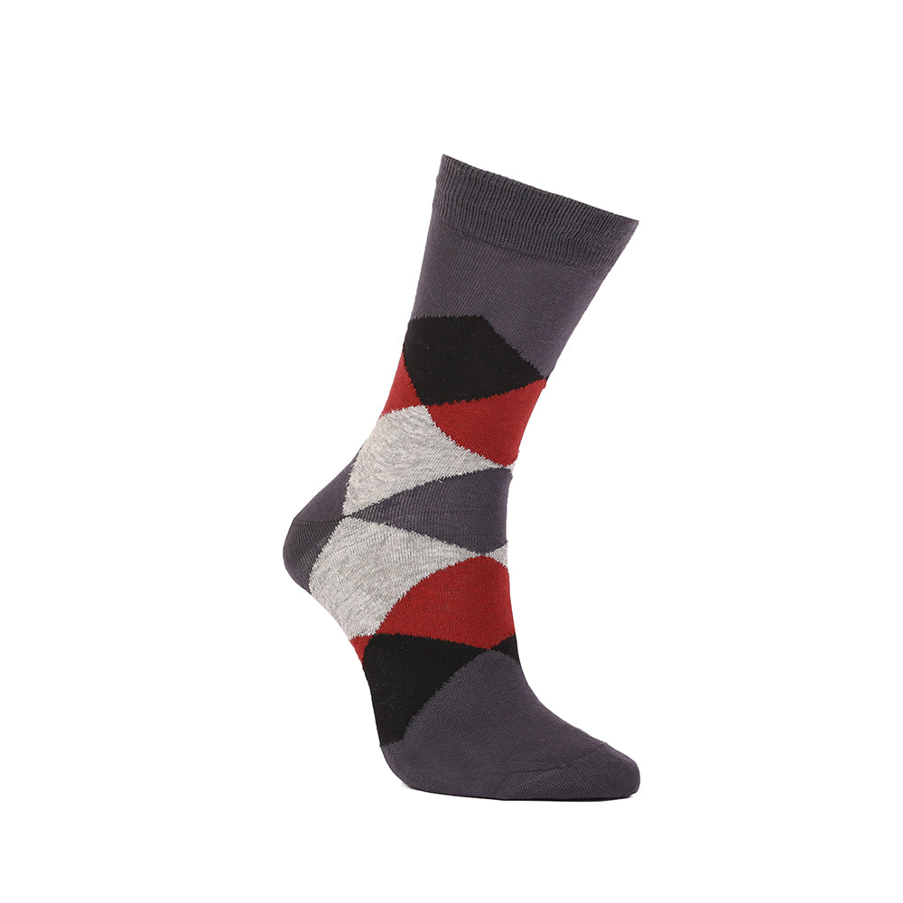 Classic Socks Plain Grey
