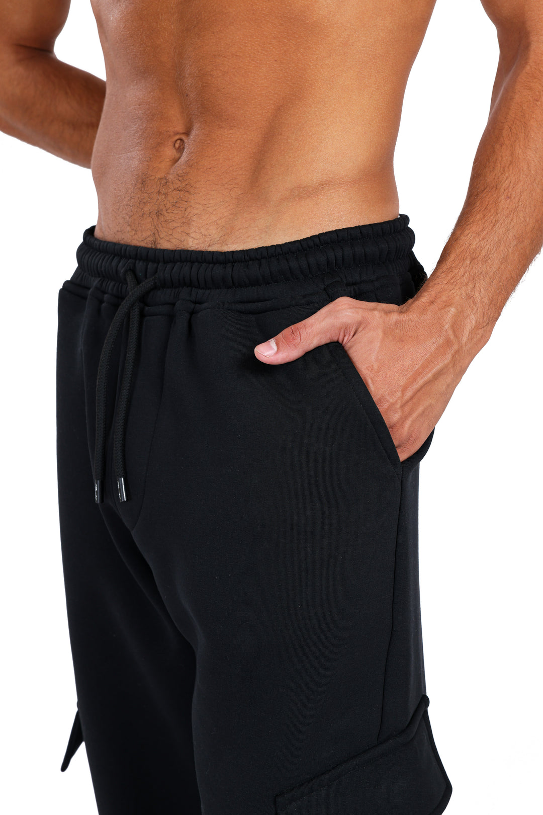Sweatpants Wide Leg  Black