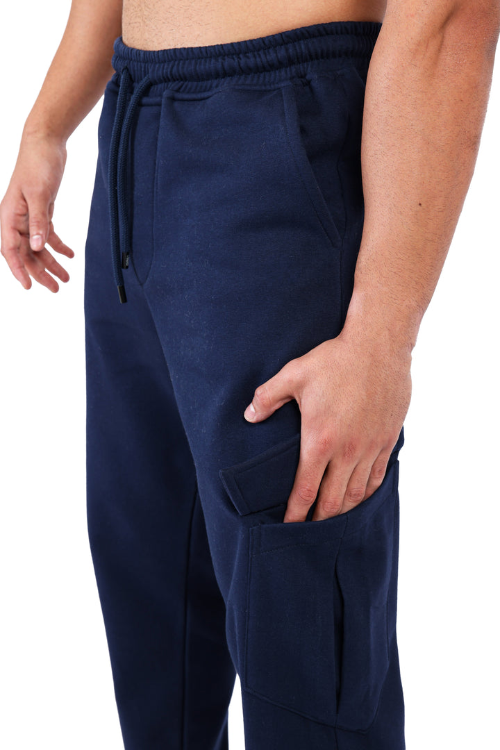 Sweatpants Wide Leg Navy