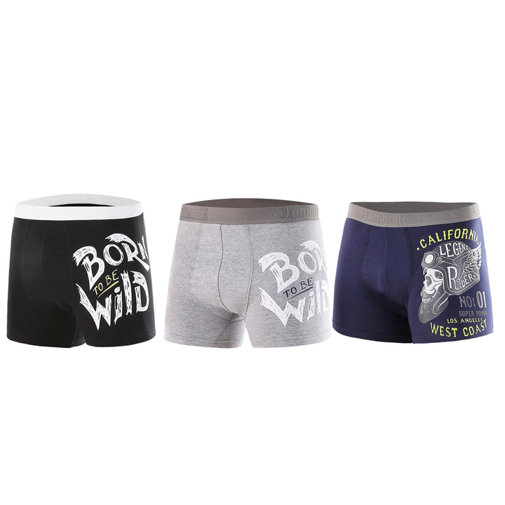 Sport Printed  boxers Pack  Of 3.
