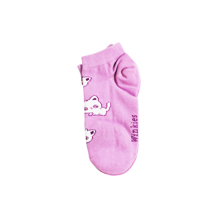 socket socks Girls printed pack of 3.
