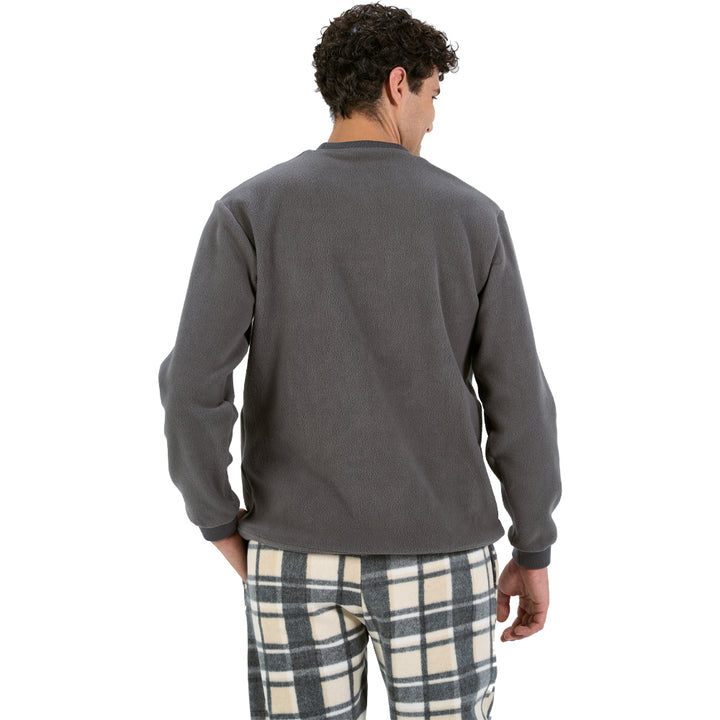 WOVEN PAJAMA Winter POLAR FLEECE + WOVEN PANTS