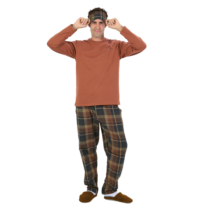 WOVEN PAJAMA Winter EMBROIDERY