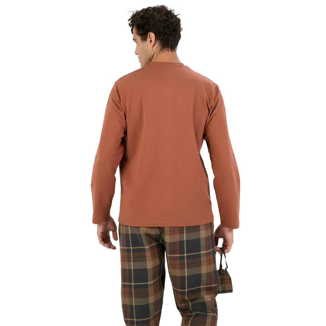 WOVEN PAJAMA Winter EMBROIDERY