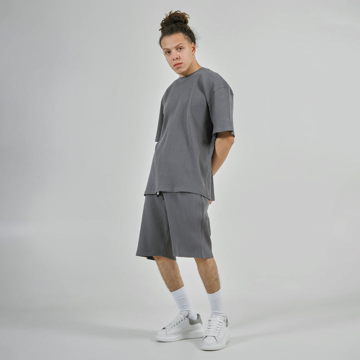 Lite set loose fit  summer T-SHIRT+SHORT