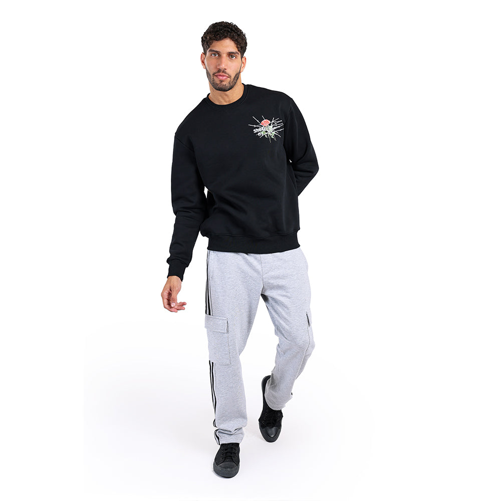 Sweatshirt OVERSIZE FIT Black.