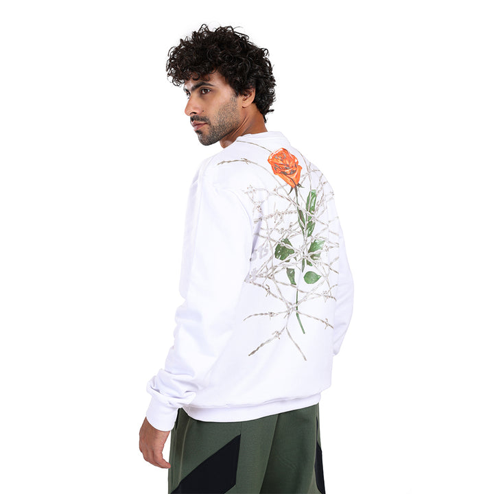 Sweatshirt OVERSIZE FIT White