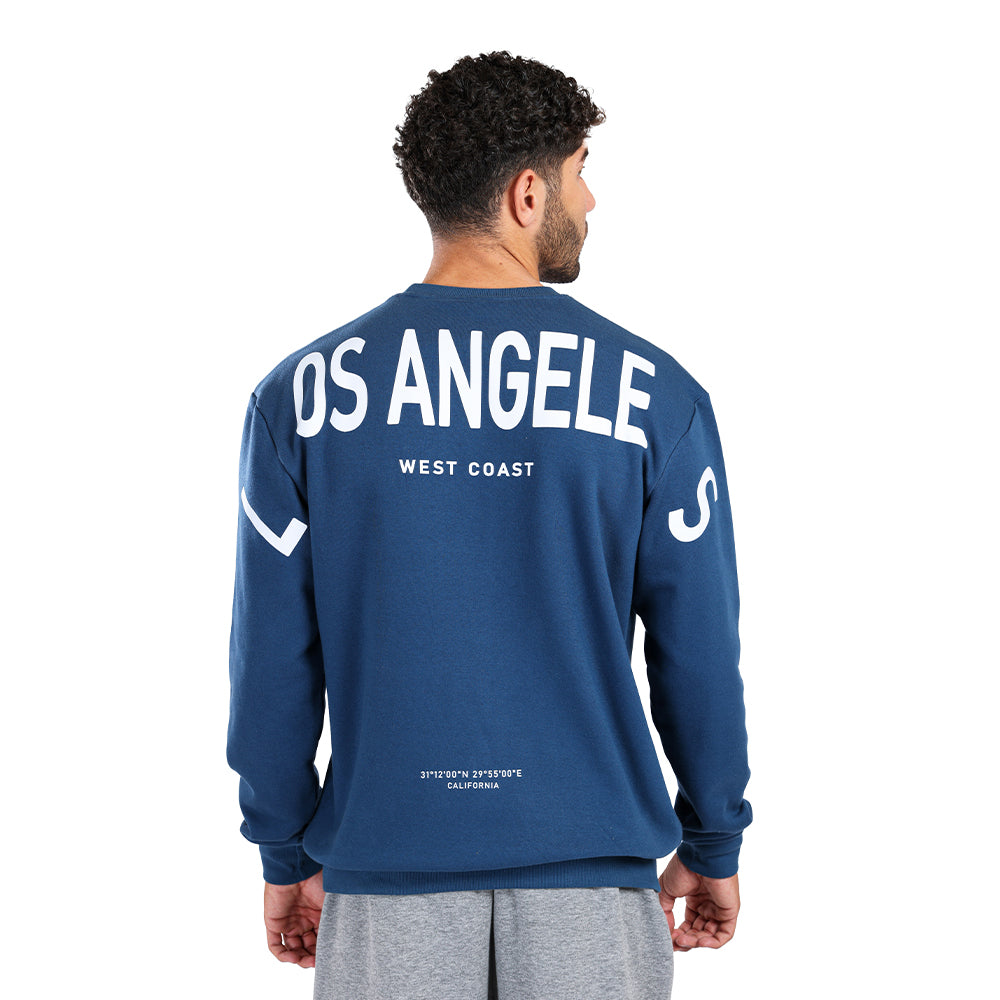 Sweatshirt OVERSIZE petroleum