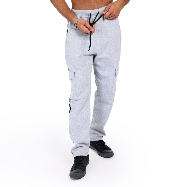Sweatpants Wide Light Gray