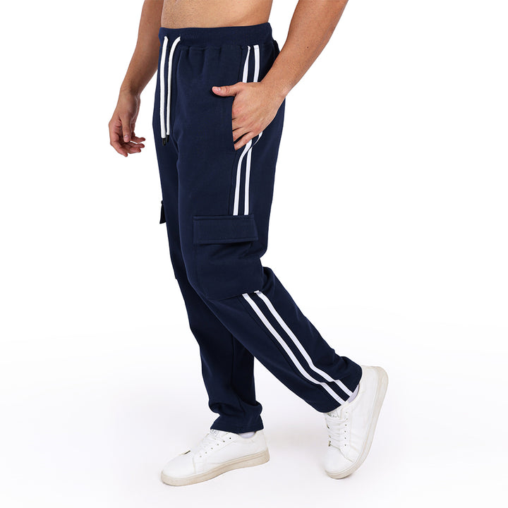 Sweatpants Wide Leg Navy