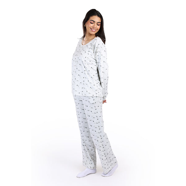 Pajama Women Gray