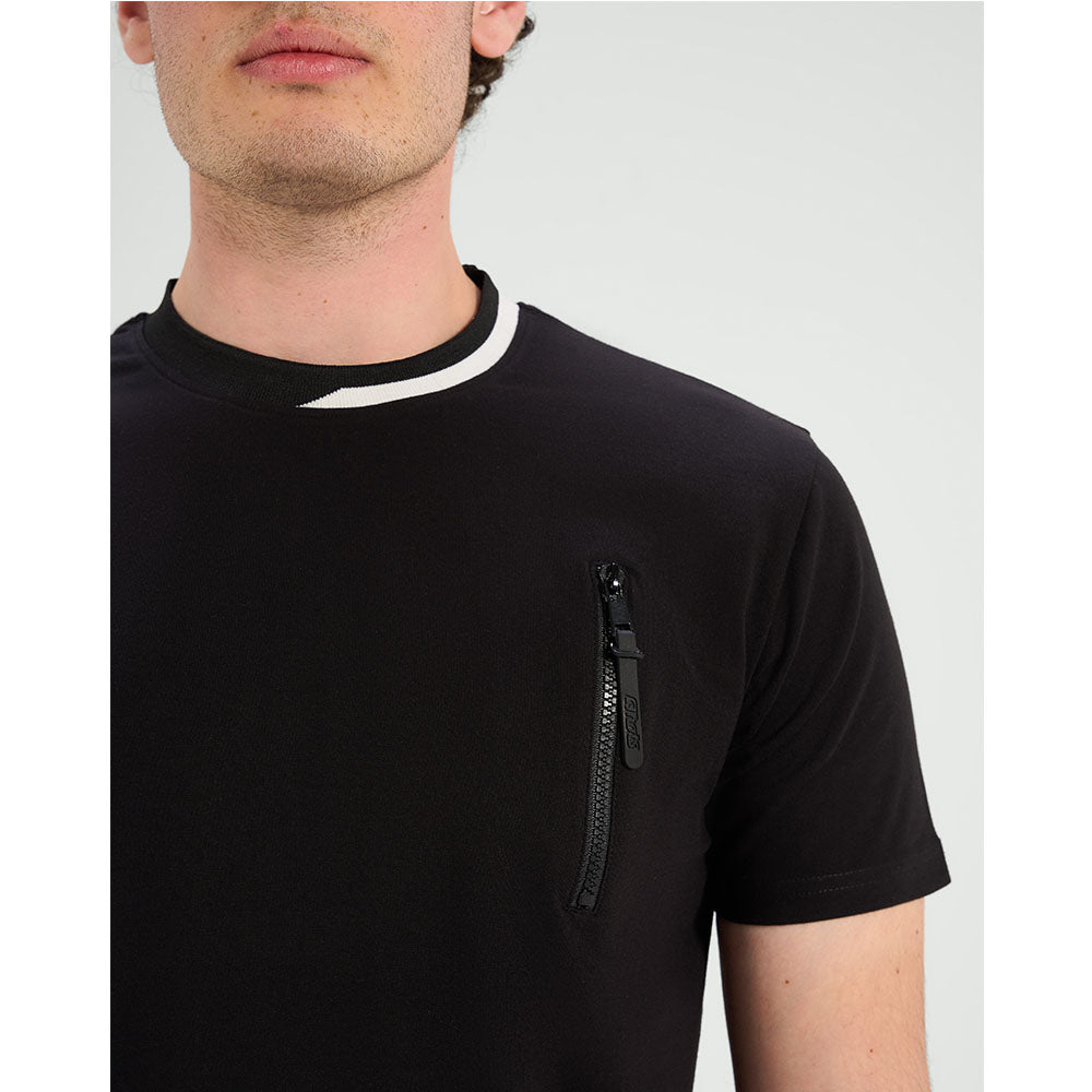 set summer T-shirt &amp; pants (Black)