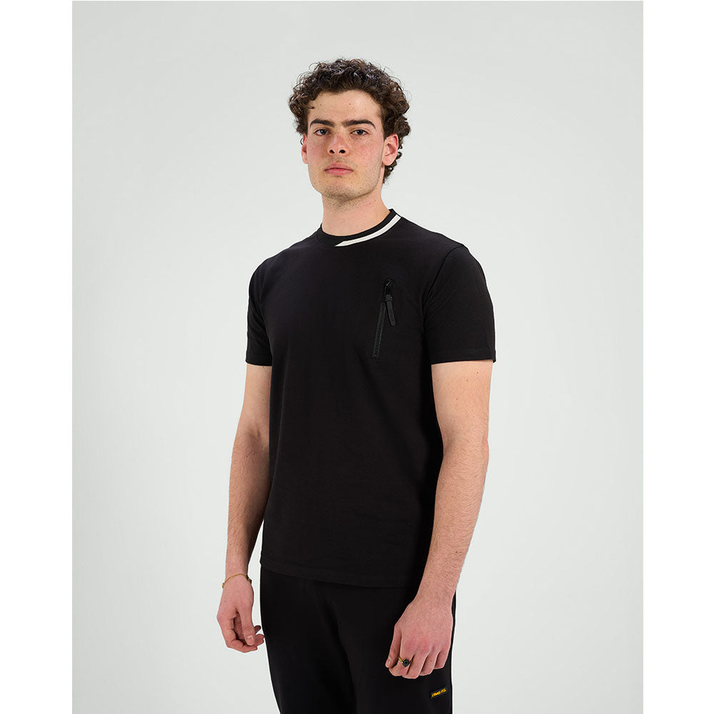 set summer T-shirt &amp; pants (Black)