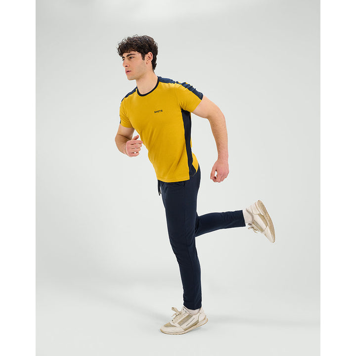 set summer T-shirt &amp; pants (Yellow)