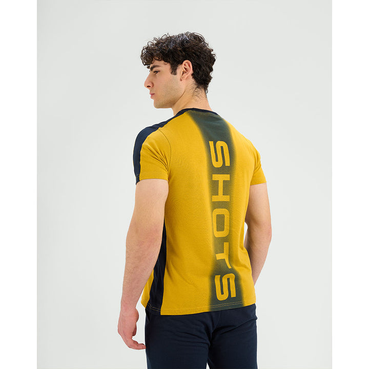 set summer T-shirt &amp; pants (Yellow)