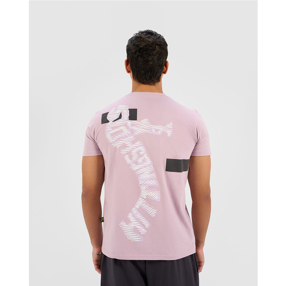 set summer T-shirt &amp; pants (Purple)