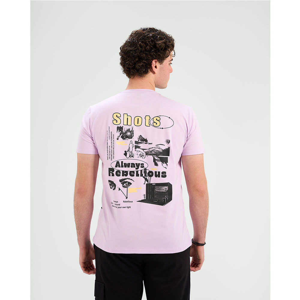 set summer T-shirt &amp; Short  (Purlple)