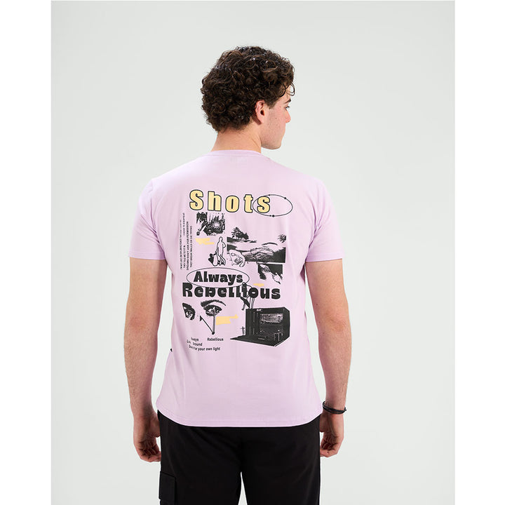 set summer T-shirt &amp; Short  (Purlple)