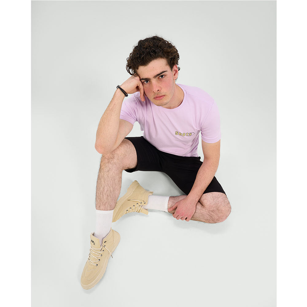 set summer T-shirt &amp; Short  (Purlple)