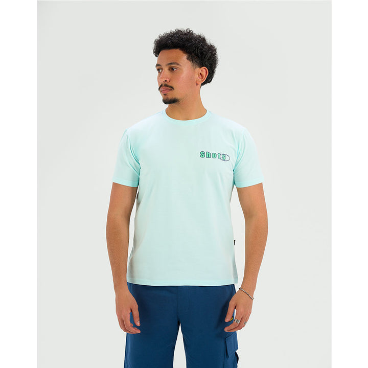 set summer T-shirt &amp; Short  (Baby Blue)