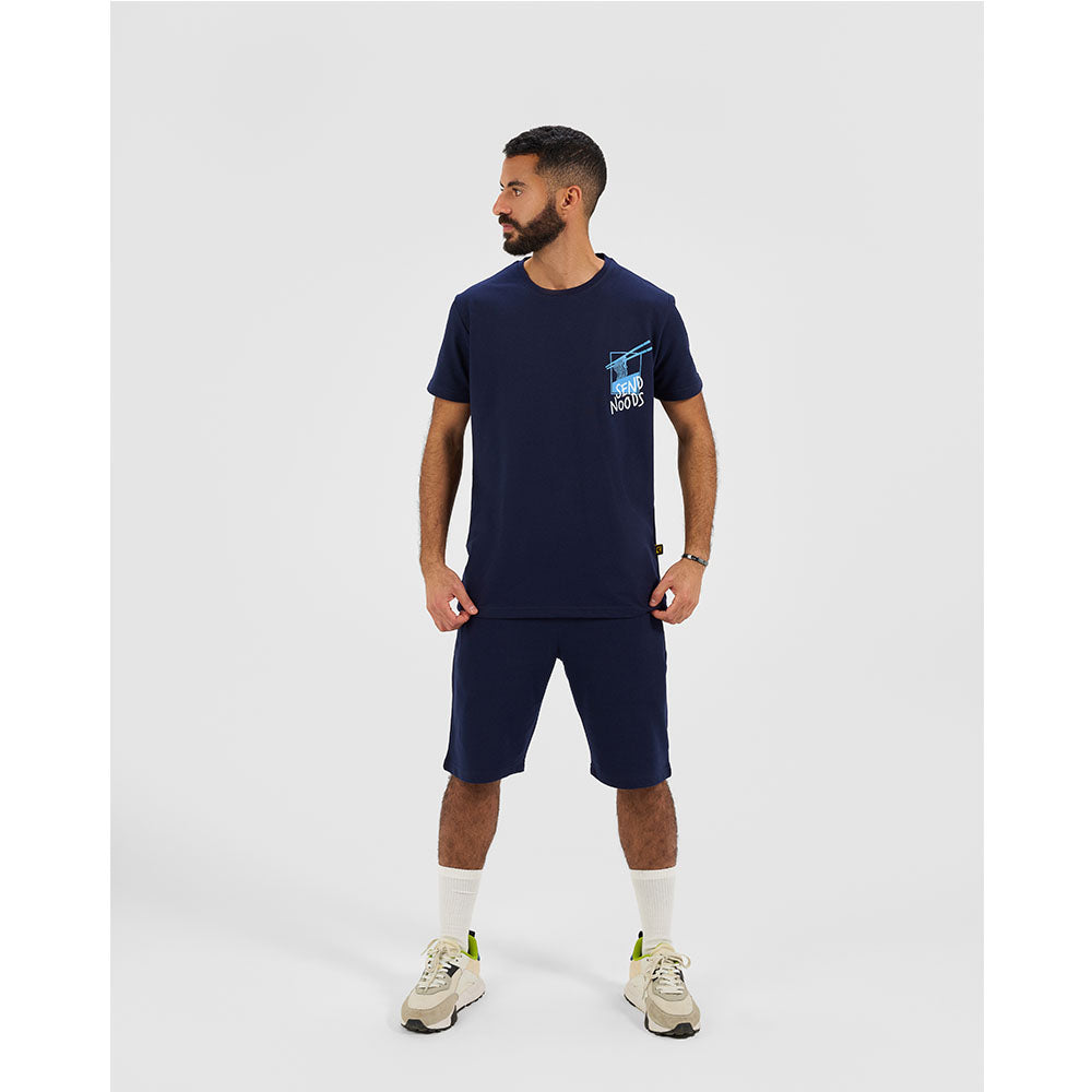 set summer T-shirt &amp; Short  (Navy)