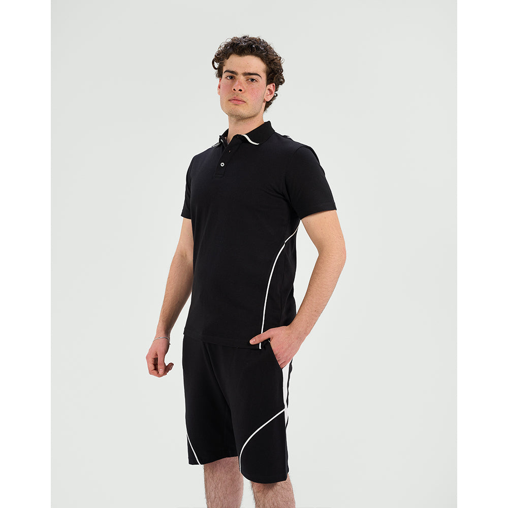set summer T-shirt &amp; Short  (Black)