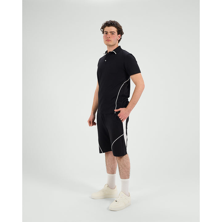 set summer T-shirt &amp; Short  (Black)